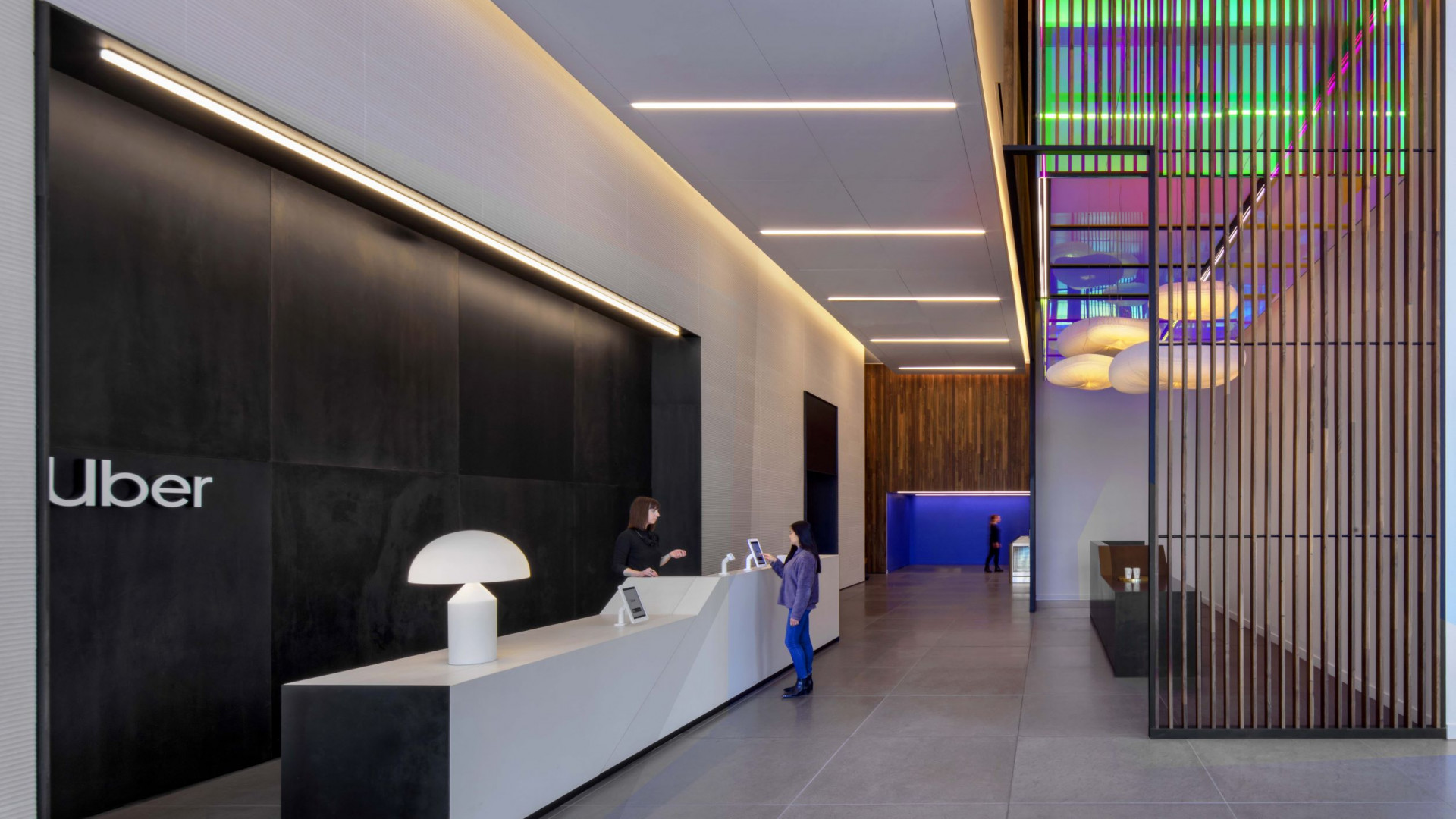 Uber San Francisco Dichroic Ceiling Eric Laignel 3MP4
